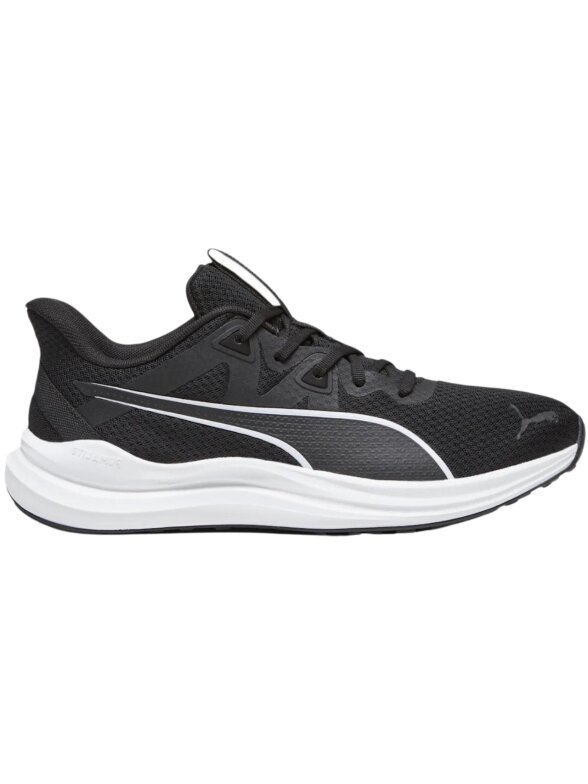 Puma Reflect Lite vyriški batai juodos ir baltos spalvos 378768 01 Puma Reflect Lite vyriški batai juodos ir baltos spalvos 378768 01