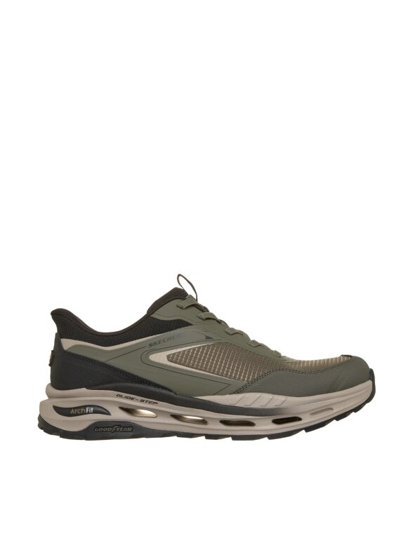 Skechers vyriški laisvalaikio bateliai Arch Fit Orvan Ultra Talon, alyvuogių spalvos, 211403 OLV Skechers vyriški laisvalaikio bateliai Arch Fit Orvan Ultra Talon, alyvuogių spalvos, 211403 OLV