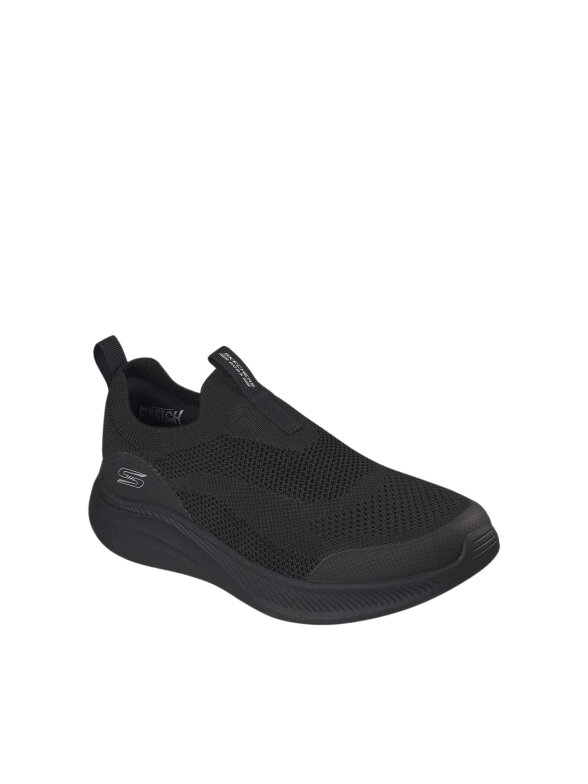 Skechers vyriški laisvalaikio bateliai Bobs Moda Flex Broad Acre, juodi, 118156 BBK 1