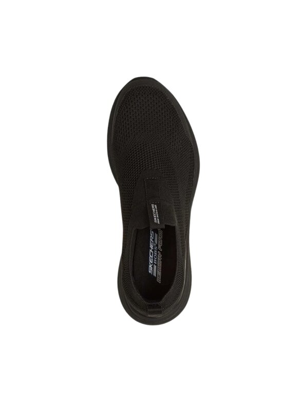 Skechers vyriški laisvalaikio bateliai Bobs Moda Flex Broad Acre, juodi, 118156 BBK 2 Skechers vyriški laisvalaikio bateliai Bobs Moda Flex Broad Acre, juodi, 118156 BBK 2