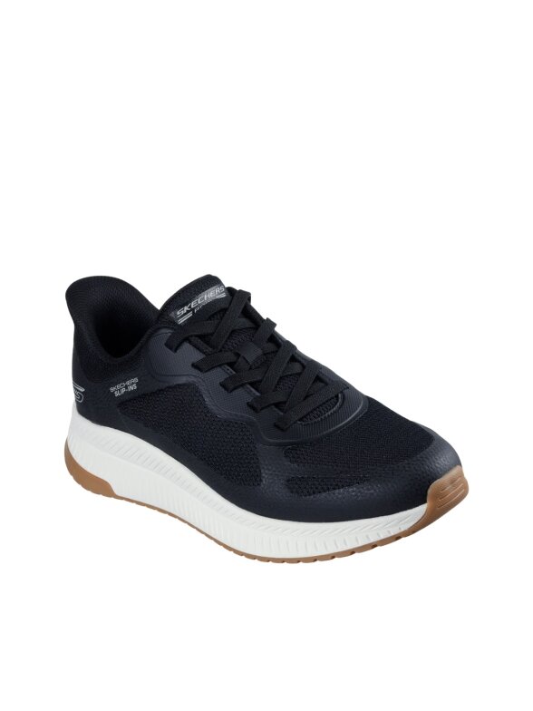 Skechers Bobs Squad 4 vyriški batai juodi 118423 BLK 1