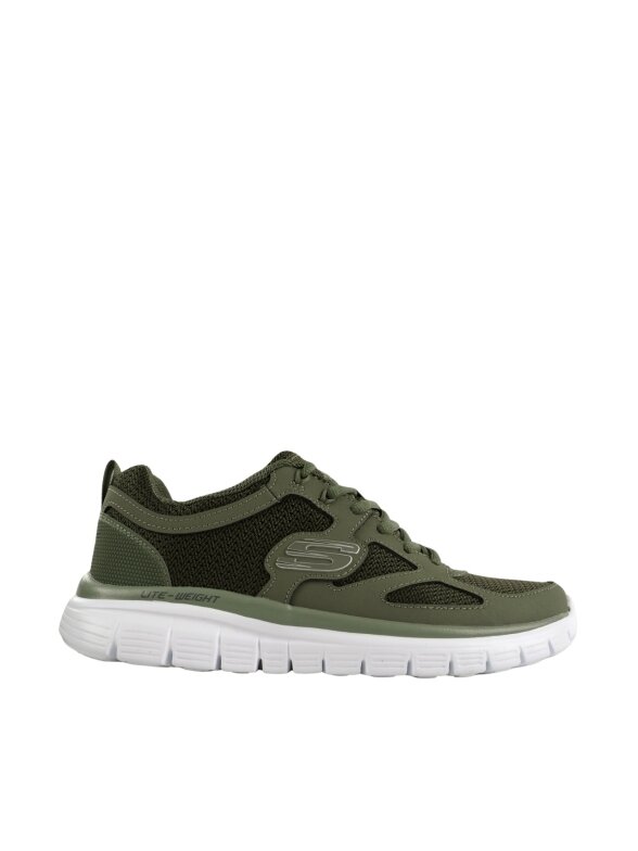 Skechers vyriški laisvalaikio bateliai Burns Agoura, alyvuogių spalvos, 52635 OLV Skechers vyriški laisvalaikio bateliai Burns Agoura, alyvuogių spalvos, 52635 OLV