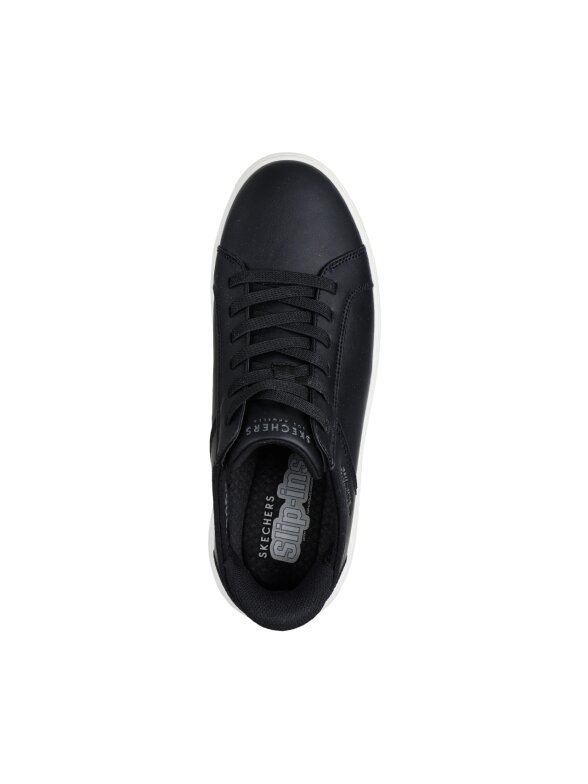 Skechers vyriški laisvalaikio bateliai Court Break Double Vented, juodi, 183177 BLK 2 Skechers vyriški laisvalaikio bateliai Court Break Double Vented, juodi, 183177 BLK 2