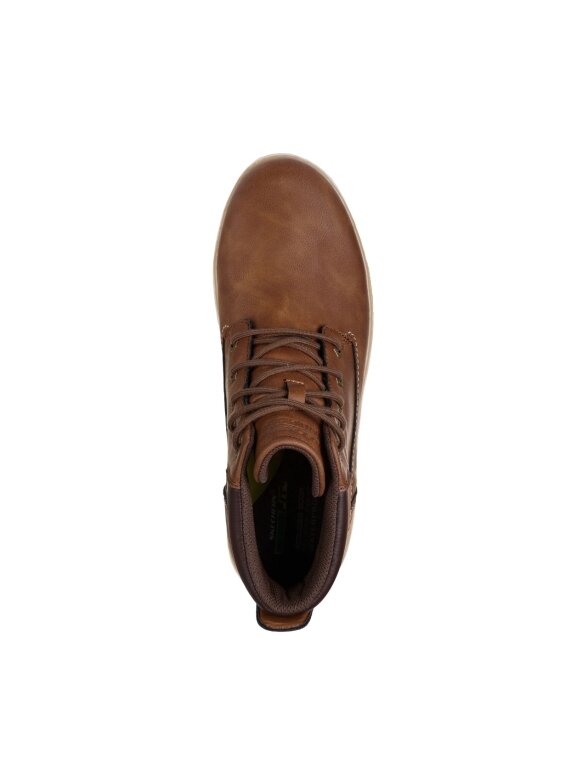 Skechers vyriški batai Garlan Deno rudi 205235 BRN 2