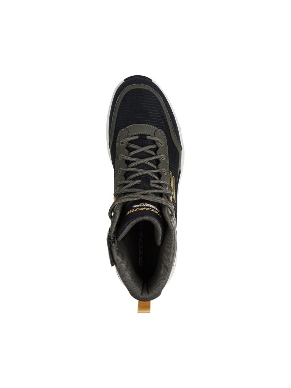 Skechers Hillcrest 2.0 vyriški batai alyvuogiai juodi 237804 OLBK 2