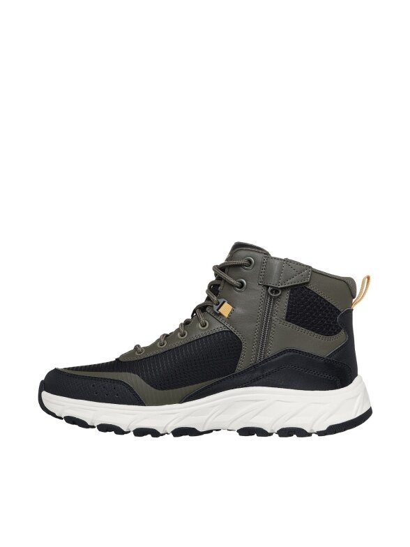 Skechers Hillcrest 2.0 vyriški batai alyvuogiai juodi 237804 OLBK 3