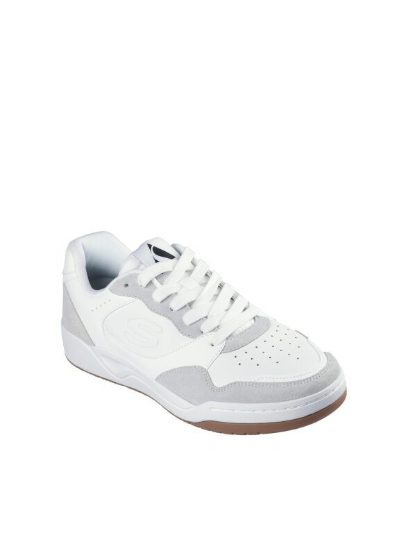 Skechers vyriški laisvalaikio bateliai Koopa Volley Low Lifestyle, balti, 183241 WHT 1