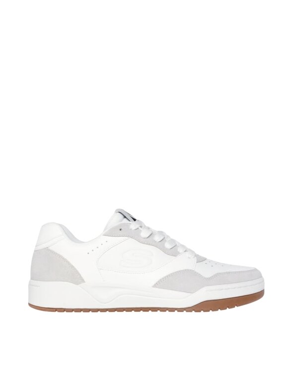 Skechers vyriški laisvalaikio bateliai Koopa Volley Low Lifestyle, balti, 183241 WHT Skechers vyriški laisvalaikio bateliai Koopa Volley Low Lifestyle, balti, 183241 WHT