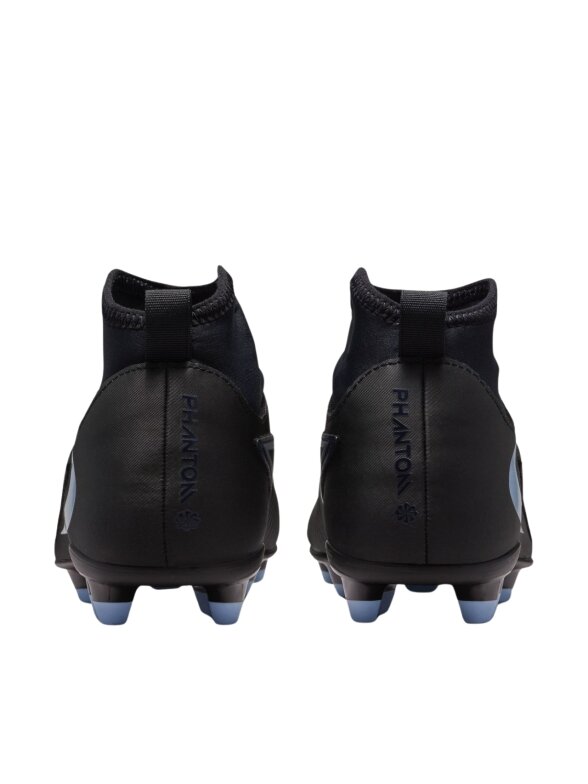 Nike Phantom 6 High Club FG/MG futbolo bateliai vaikams, juodi 2