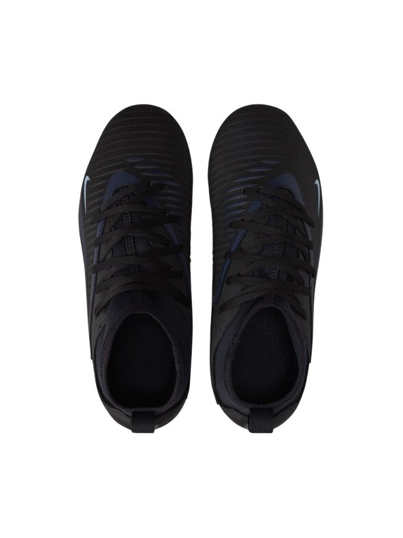 Nike Phantom 6 High Club FG/MG futbolo bateliai vaikams, juodi 3
