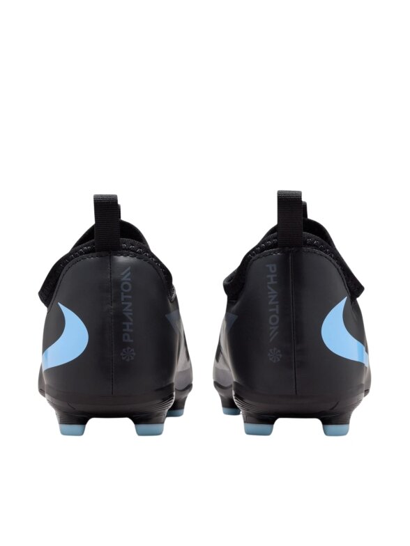 Nike Phantom 6 Low Academy FG/MG futbolo bateliai vaikams, juodi 2