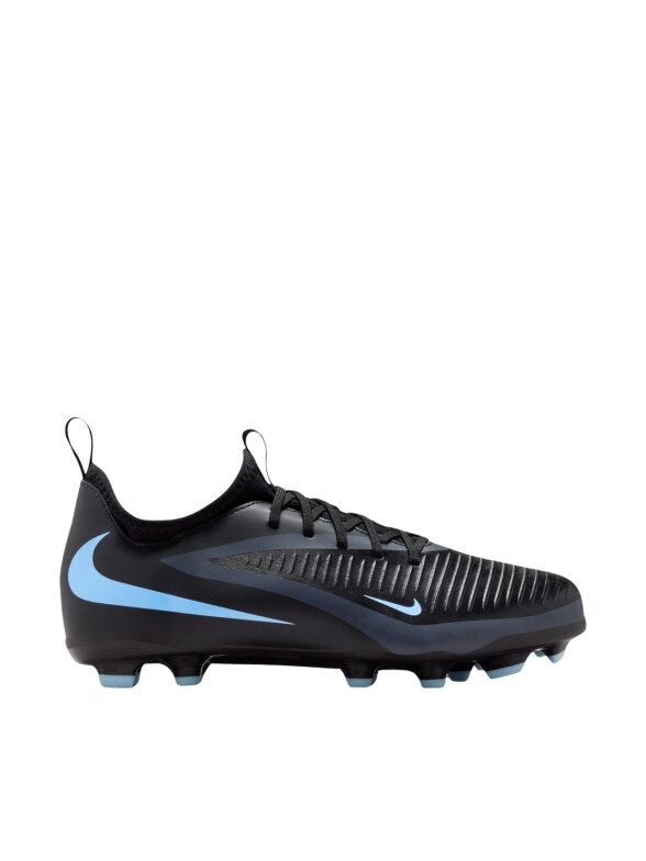 Nike Phantom 6 Low Academy FG/MG futbolo bateliai vaikams, juodi