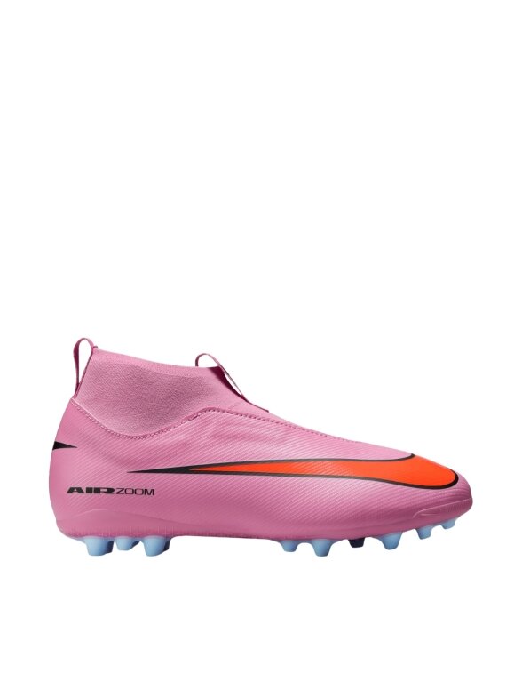 Nike Zoom Mercurial Superfly 10 Academy AG futbolo bateliai vaikams raudoni