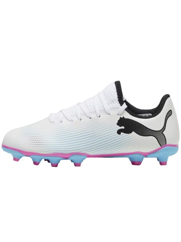 Puma Future 7 Play FG/AG 107734 01 vaikiški futbolo bateliai Puma Future 7 Play FG/AG 107734 01 vaikiški futbolo bateliai
