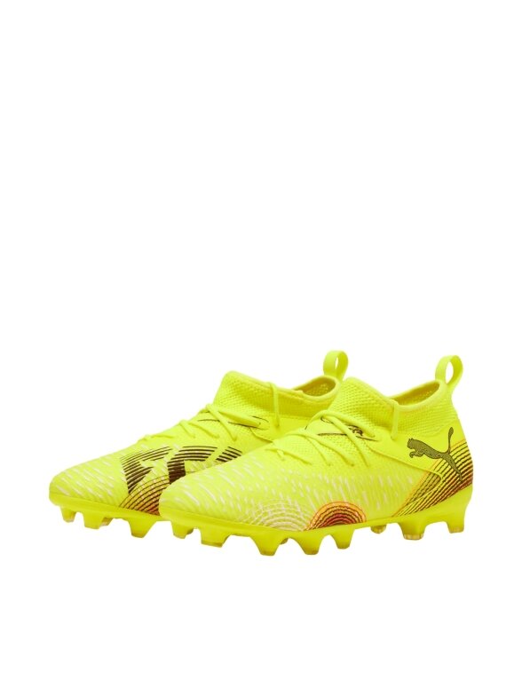 Puma Future 8 Match FG/AG futbolo bateliai vaikams, juodi 1 Puma Future 8 Match FG/AG futbolo bateliai vaikams, juodi 1