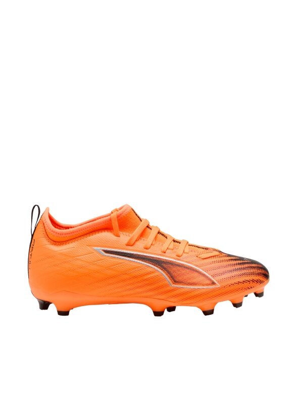 Puma Ultra 6 Match FG/AG Heat Fire oranžiniai vaikiški futbolo bateliai 108515 03 Puma Ultra 6 Match FG/AG Heat Fire oranžiniai vaikiški futbolo bateliai 108515 03