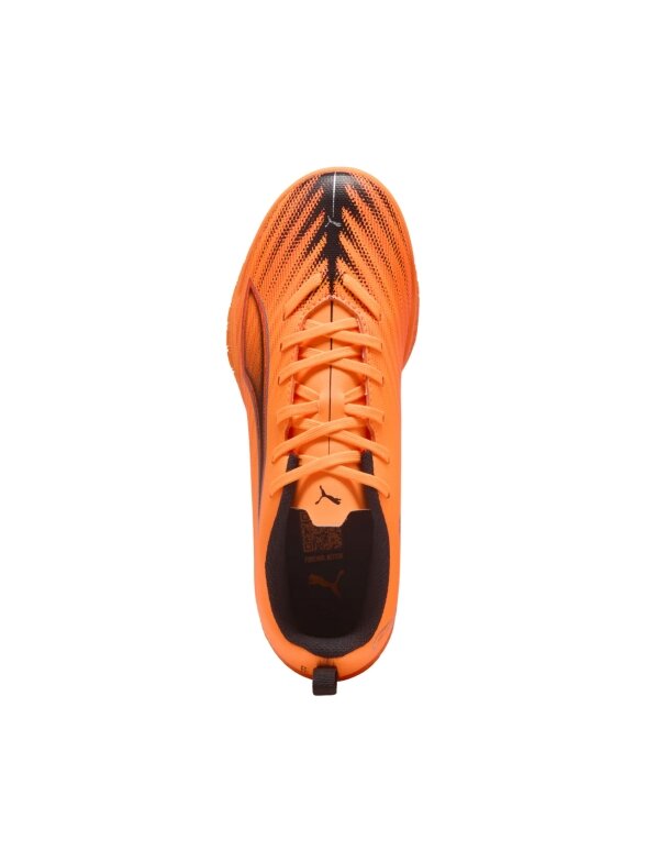Puma Ultra 6 Play IT Heat Fire futbolo bateliai vaikams oranžiniai 108538 03 3