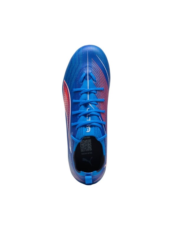 Puma Ultra 6 Pro FG/AG futbolo batai vaikams, juodi 3