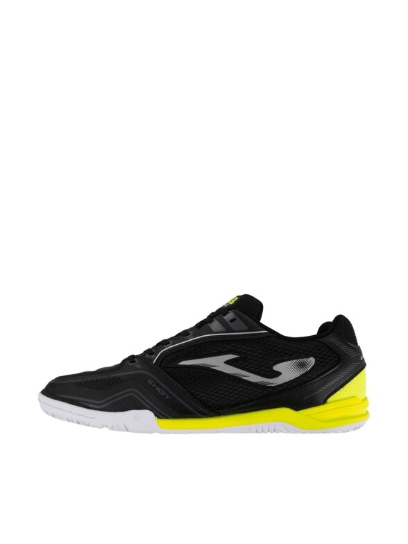 Joma Dribling Indoor 2631 futbolo bateliai vyrams juodi-geltoni DRIS2631IN 4