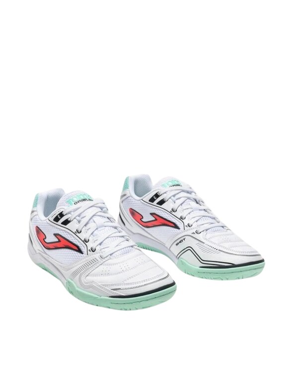 Joma Dribling Indoor 2632 futbolo bateliai balti ir turkio spalvos DRIS2632IN 1 Joma Dribling Indoor 2632 futbolo bateliai balti ir turkio spalvos DRIS2632IN 1