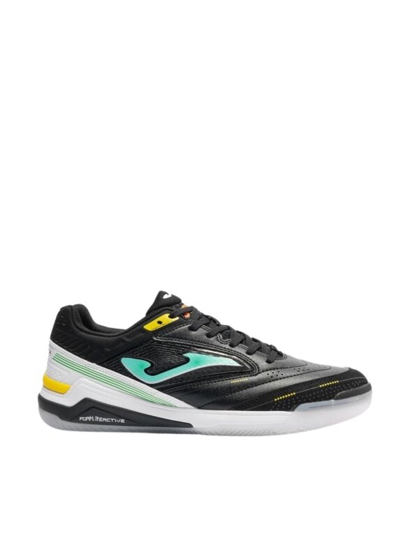 Joma Gambeta Indoor 2601 futbolo bateliai vyrams juodi Joma Gambeta Indoor 2601 futbolo bateliai vyrams juodi