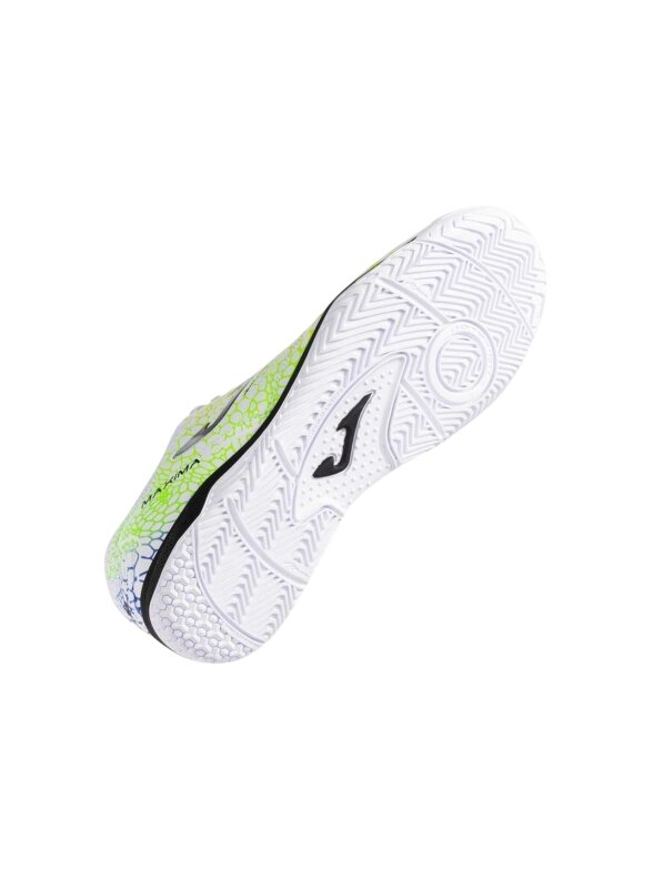 Joma Maxima 2532 Indoor futbolo batai vyrams balti-geltoni-žali MAXW2532IN 5