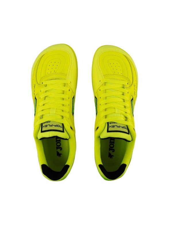Joma Top Flex Foot Shape 2511 Indoor futbolo bateliai vyrams fluorescencinė žalia 3