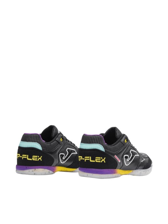 Joma Top Flex Indoor 2601 futbolo bateliai vyrams juodi 2 Joma Top Flex Indoor 2601 futbolo bateliai vyrams juodi 2