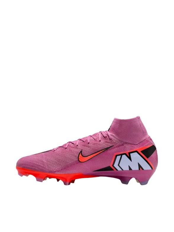 Nike Zoom Mercurial Superfly 10 Elite FG futbolo bateliai vyrams, raudoni 4 Nike Zoom Mercurial Superfly 10 Elite FG futbolo bateliai vyrams, raudoni 4