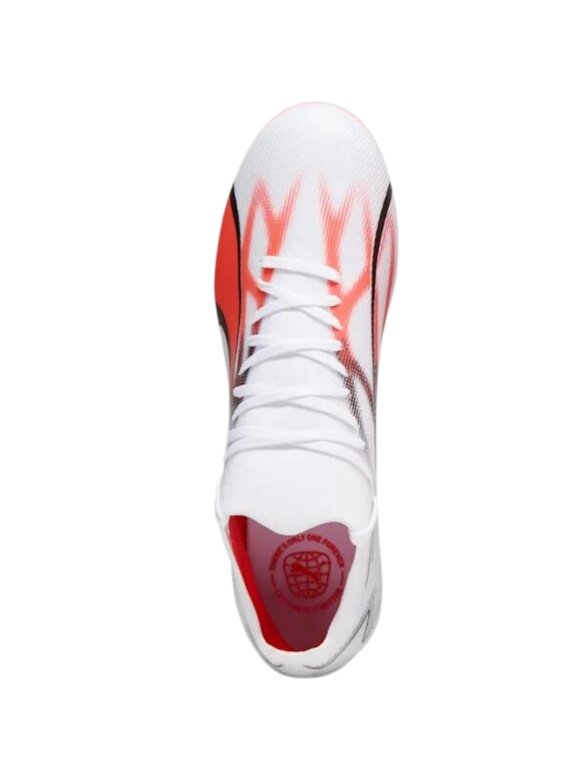 Puma Ultra Match FG/AG futbolo bateliai balti 107347 01 Puma Ultra Match FG/AG futbolo bateliai balti 107347 01