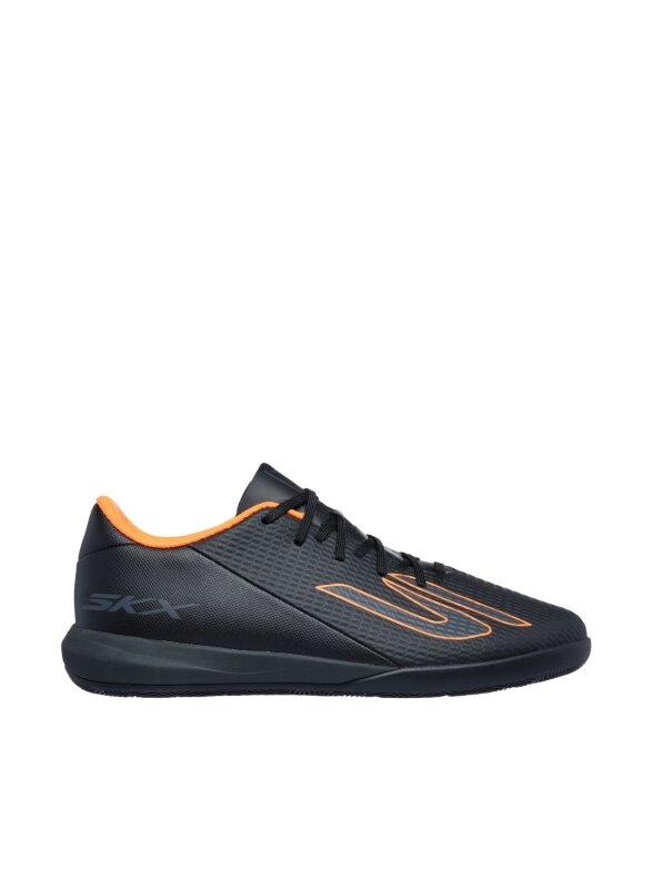 Skechers Academy IC SKX_2 futbolo bateliai juodos ir oranžinės spalvos 252128 BKOR Skechers Academy IC SKX_2 futbolo bateliai juodos ir oranžinės spalvos 252128 BKOR