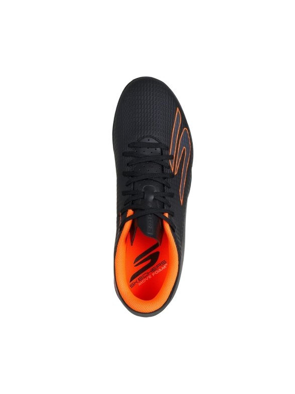 Skechers Gold TF SKX_2 futbolo bateliai juodi ir oranžiniai 252124 BKOR 2 Skechers Gold TF SKX_2 futbolo bateliai juodi ir oranžiniai 252124 BKOR 2