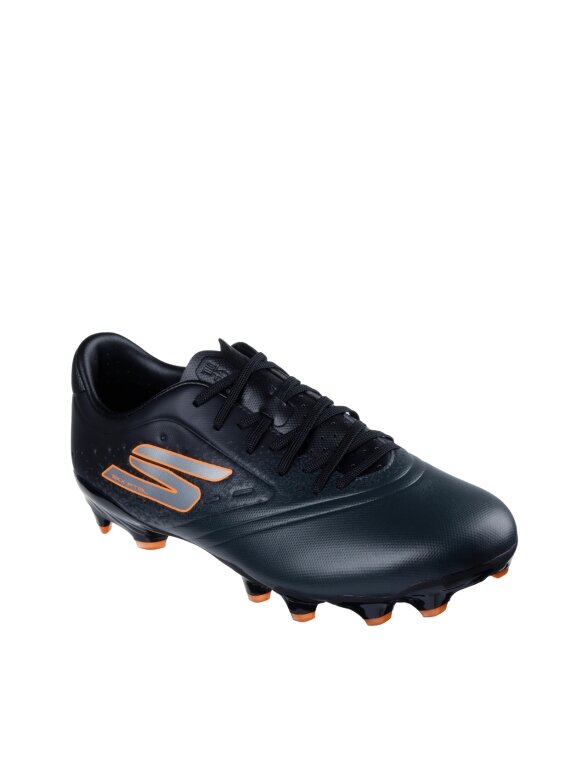 Skechers Razor 1.5 Academy FG futbolo bateliai juodos ir oranžinės spalvos 252015 BKOR 1