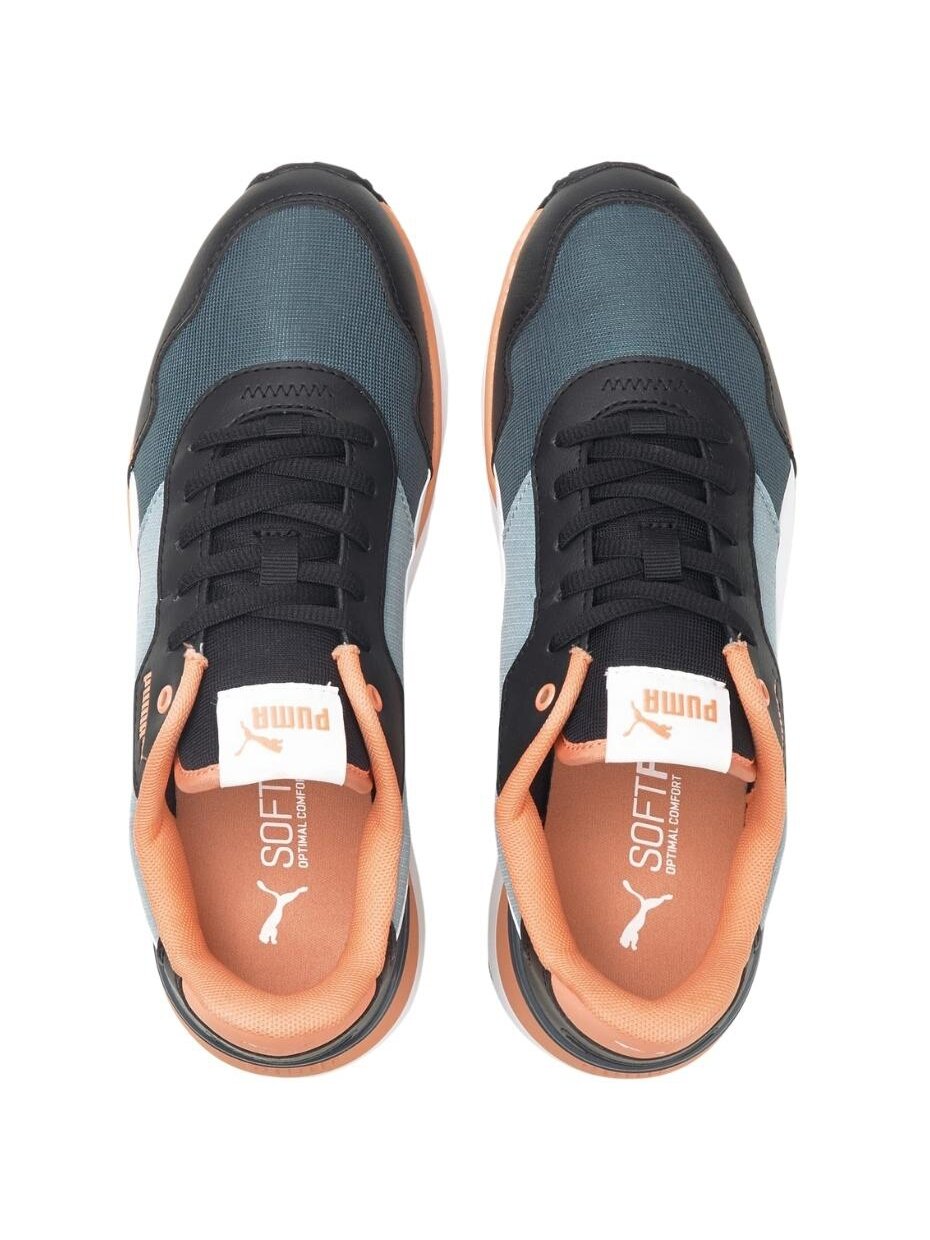 Puma R78 Voyage moteriški batai pilkos ir oranžinės spalvos 380729 09 1