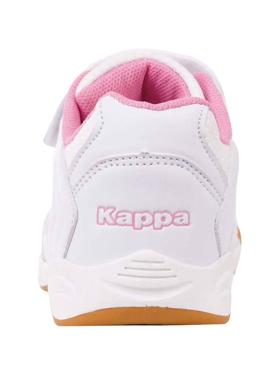 Kappa Damba K vaikiški batai balti ir rožiniai 260765K 1021 Kappa Damba K vaikiški batai balti ir rožiniai 260765K 1021