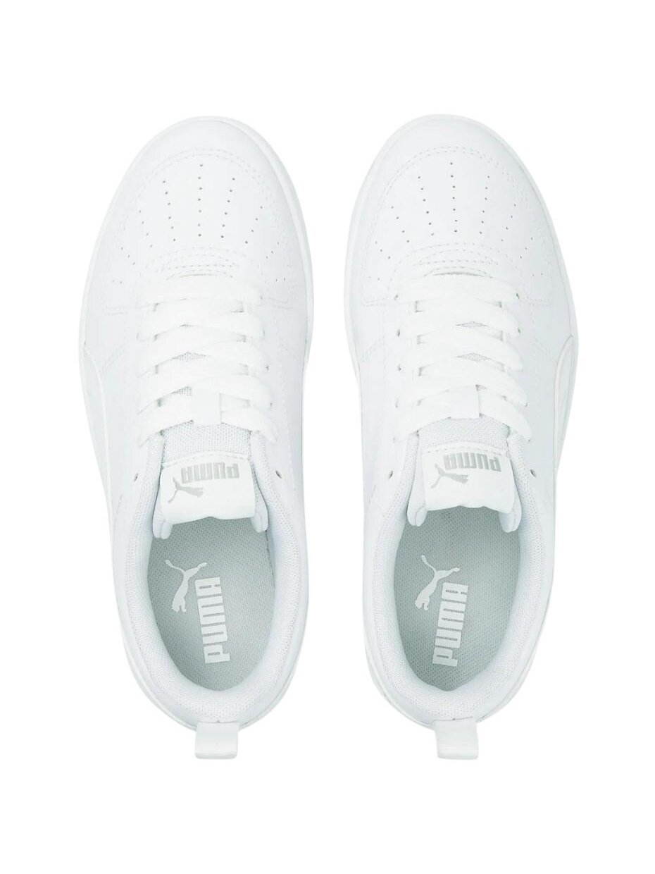 Puma Rickie Jr vaikiški batai balti 384311 01