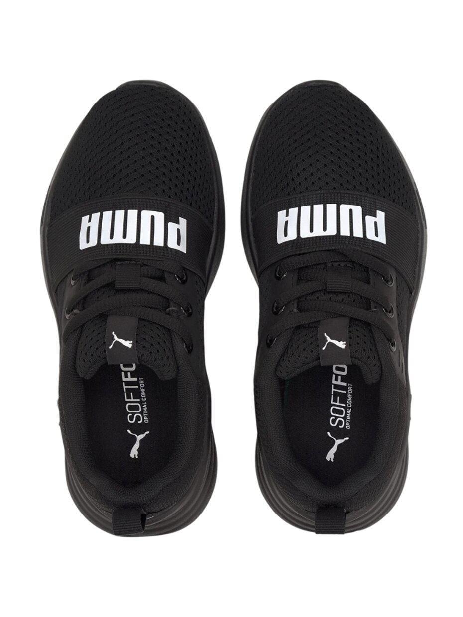 Puma Wired Run vaikiški batai juodi 374216 01 1