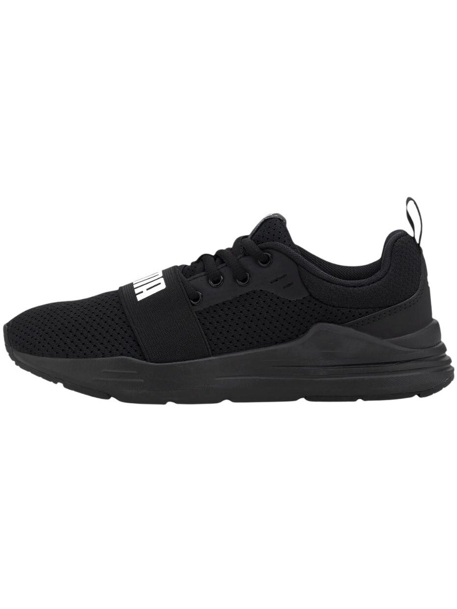 Puma Wired Run Jr vaikiški batai juodi 374214 01 1
