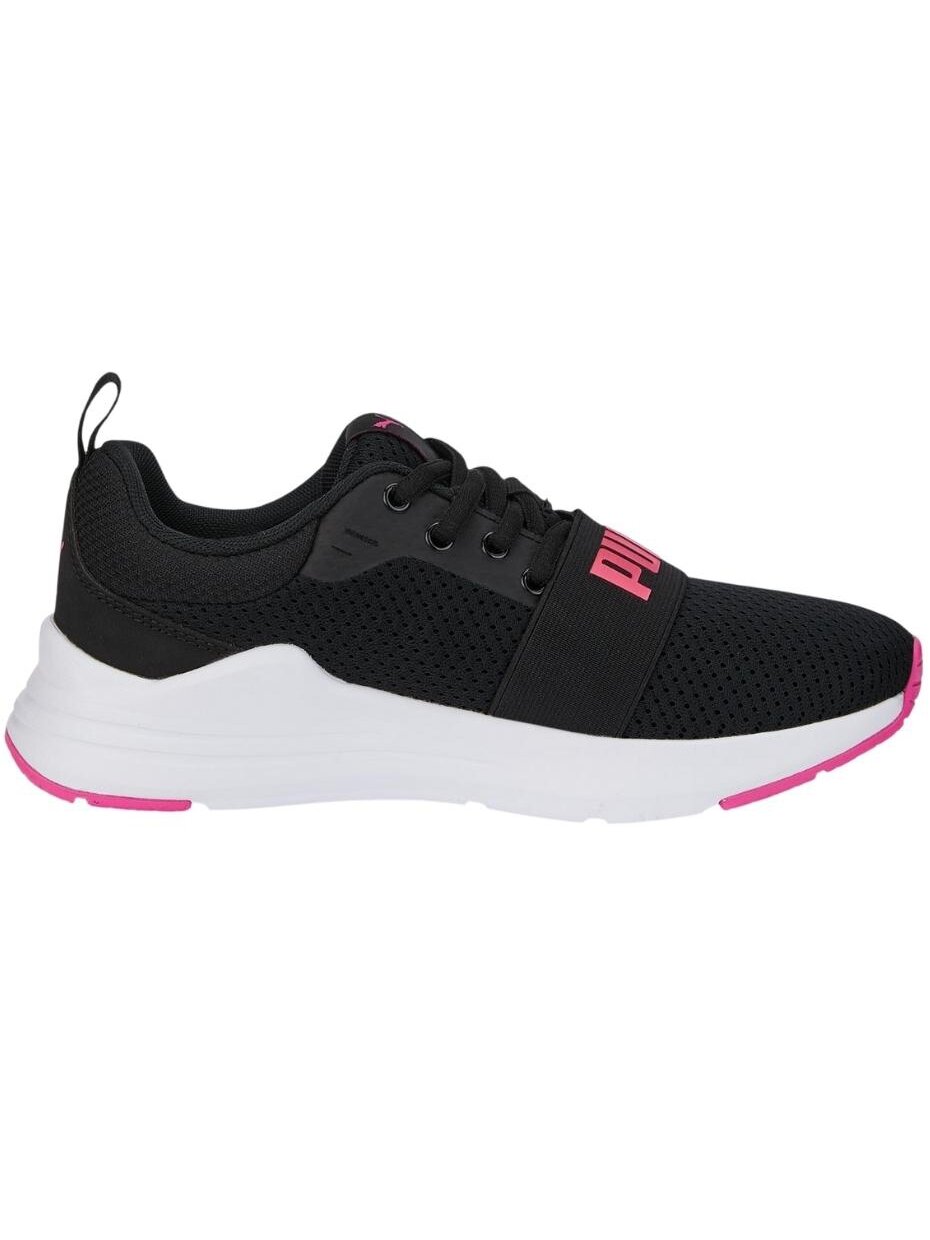 Puma Wired Run Jr vaikiški batai juodi 374214 20 Puma Wired Run Jr vaikiški batai juodi 374214 20