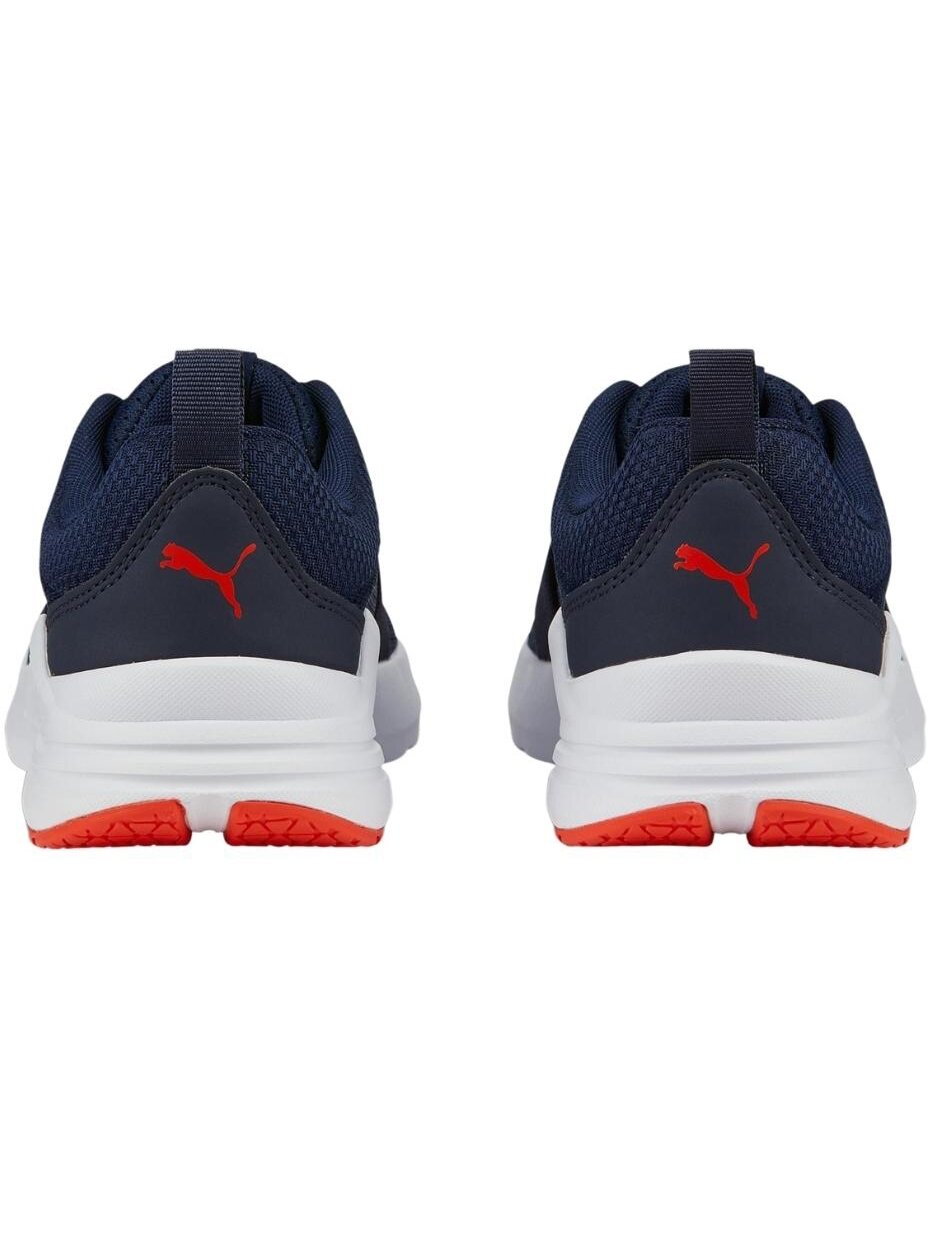 Puma Wired Run Jr vaikiški batai, tamsiai mėlyni 374214 21 1