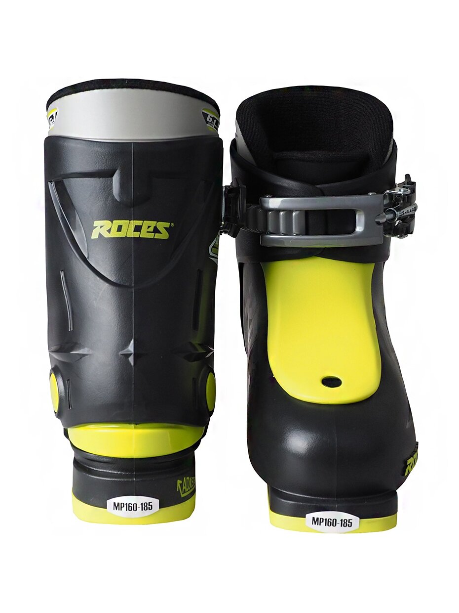 Roces Idea Up slidinėjimo batai juodi ir laimo spalvos JUNIOR 450490 18 3 Roces Idea Up slidinėjimo batai juodi ir laimo spalvos JUNIOR 450490 18 3