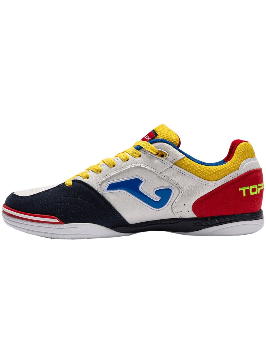 Joma Top Flex 2216 Vidiniai futbolo bateliai, balti ir raudoni 1