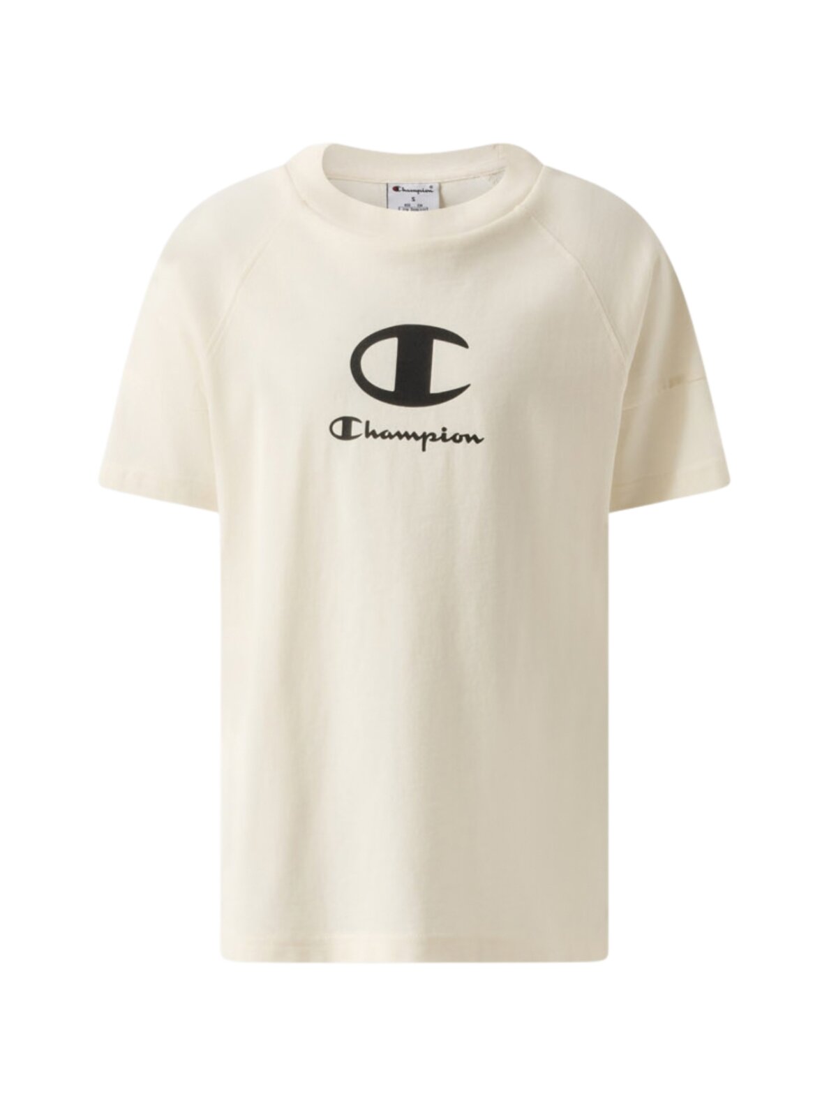 Champion vaikiški marškinėliai SS Tee, šviesiai smėlio spalvos 307719 YS084 1