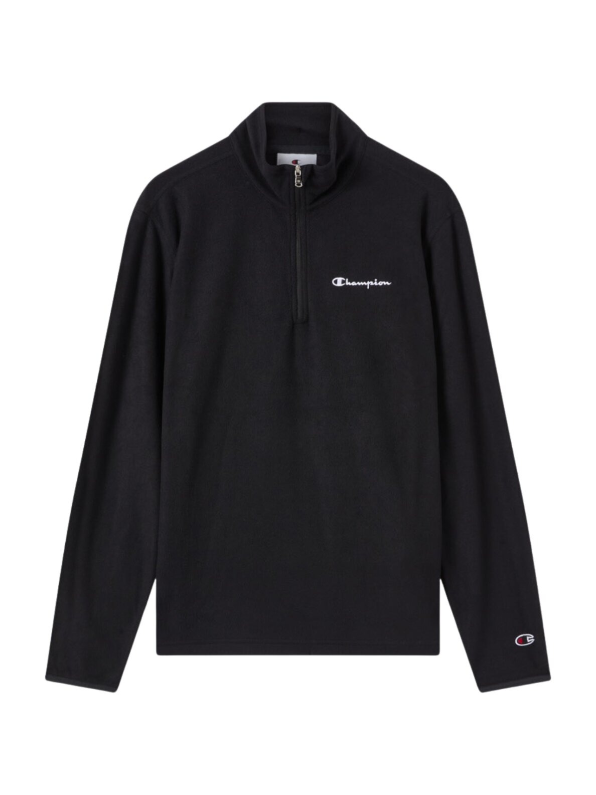 Champion vyriškas polerinis džemperis Half Zip Top, juodas 220446 KK001 1