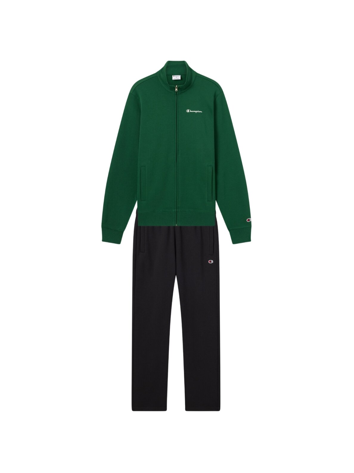 Champion vyriškas sportinis kostiumas Sweatsuit, žalias-juodas 221786 GS559 1