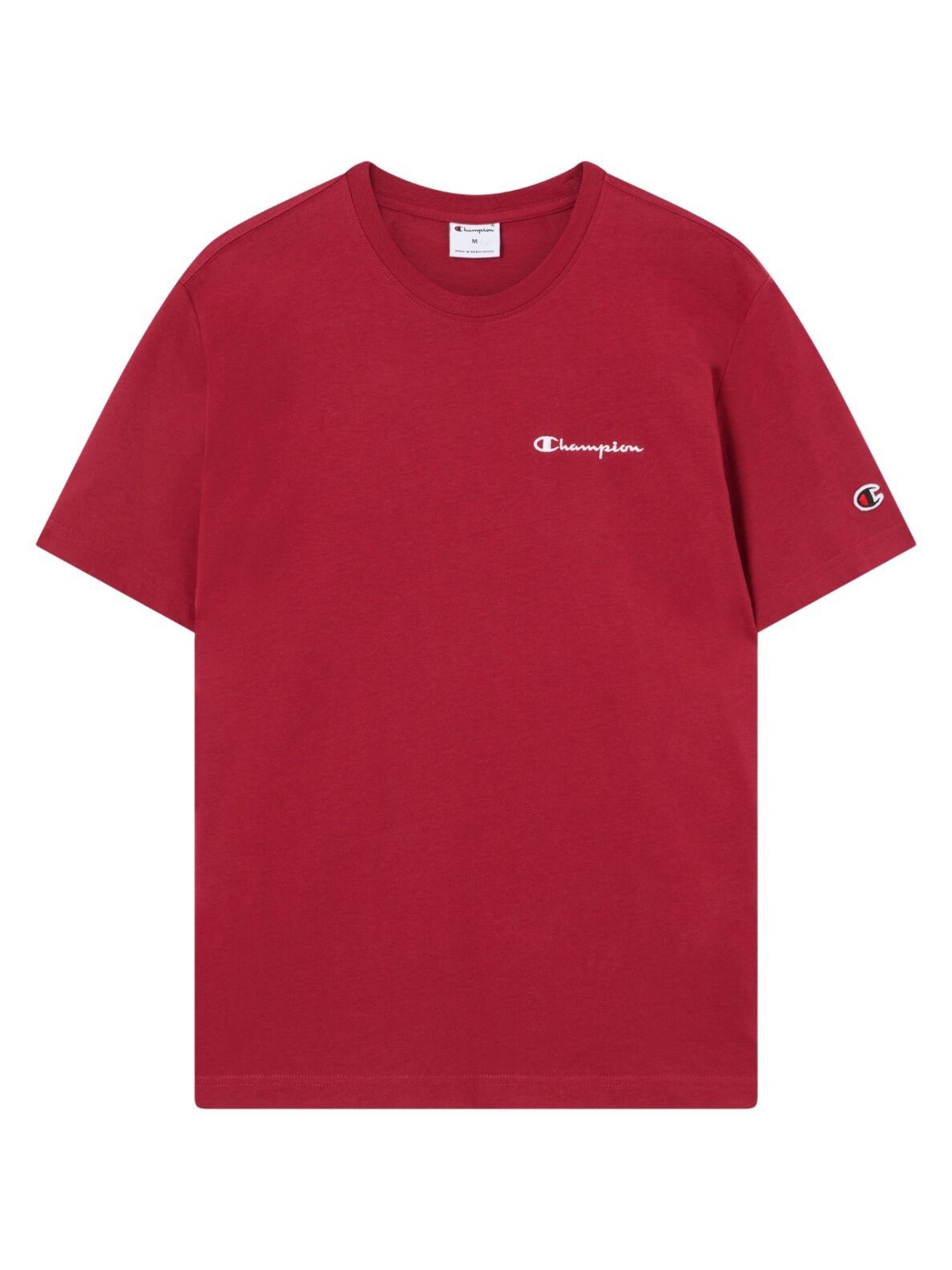 Champion vyriški marškinėliai SS Tee, raudoni 221798 RS508 1 Champion vyriški marškinėliai SS Tee, raudoni 221798 RS508 1