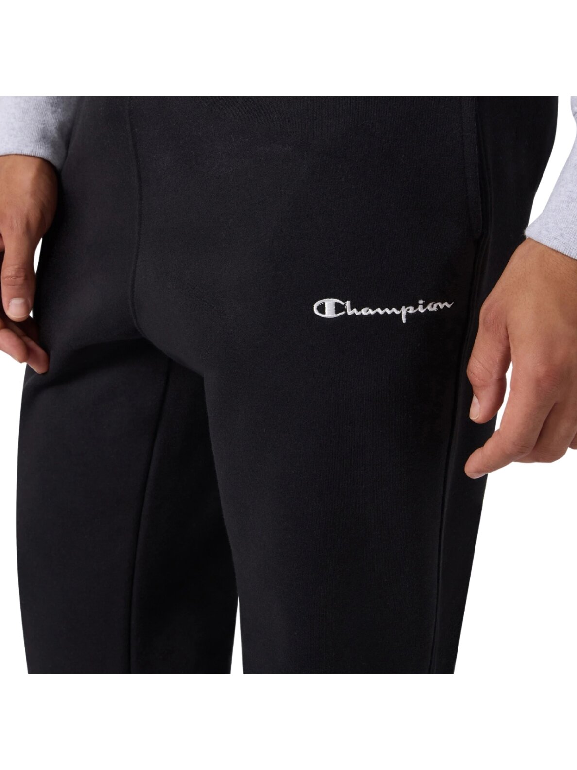 Champion vyriškos kelnės Elastic Cuff Pants, juodos 221800 KK001 3 Champion vyriškos kelnės Elastic Cuff Pants, juodos 221800 KK001 3