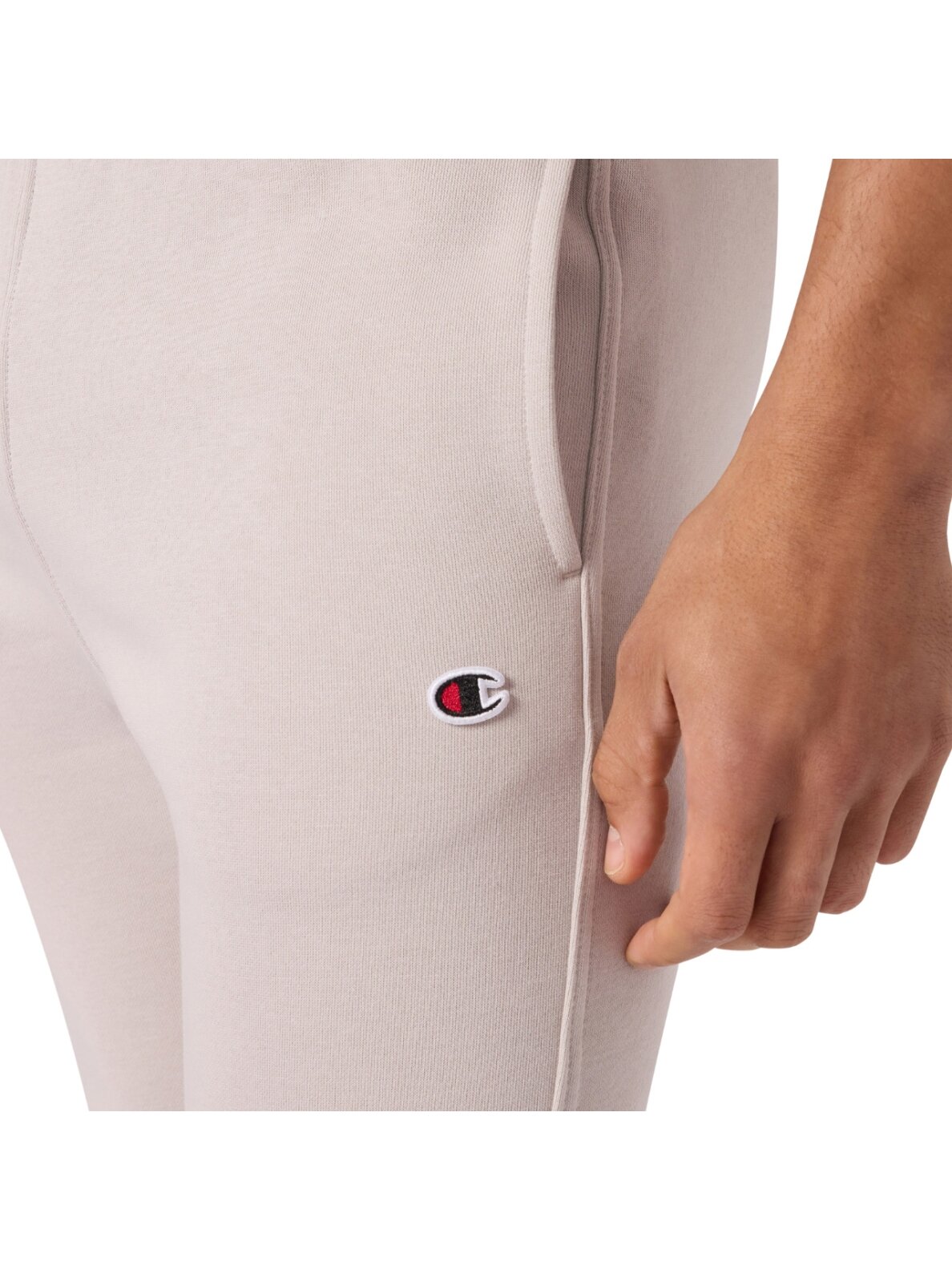 Champion vyriškos kelnės Rib Cuff Pants, kreminės 220299 ES084 3