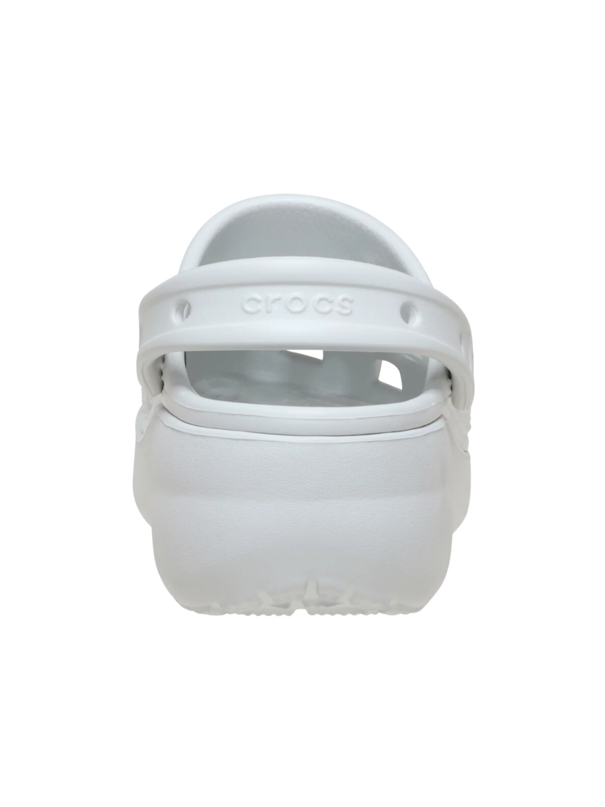 Crocs Classic Platform moteriškos klumpės balkšvos spalvos 206750 1NK 2
