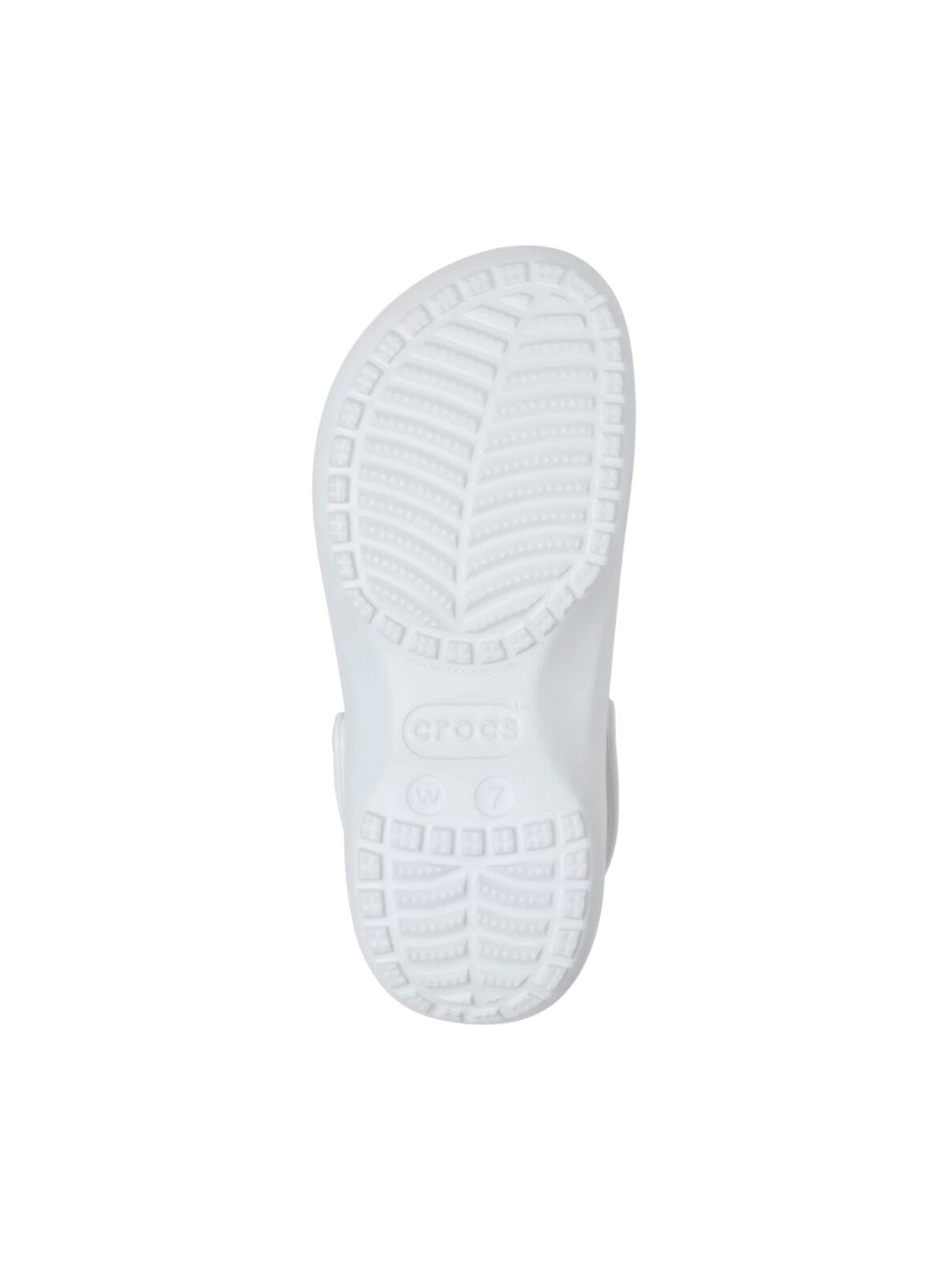 Crocs Classic Platform moteriškos klumpės balkšvos spalvos 206750 1NK 4 Crocs Classic Platform moteriškos klumpės balkšvos spalvos 206750 1NK 4